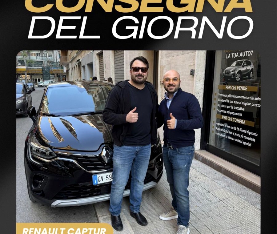 Renault Captur consegnata